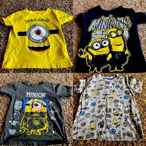 Minion 3T t-shirt bundle
